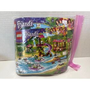 LEGO Friends Jungle Rescue Base 41038 Treehouse Panda Animal Set Andrea Complete